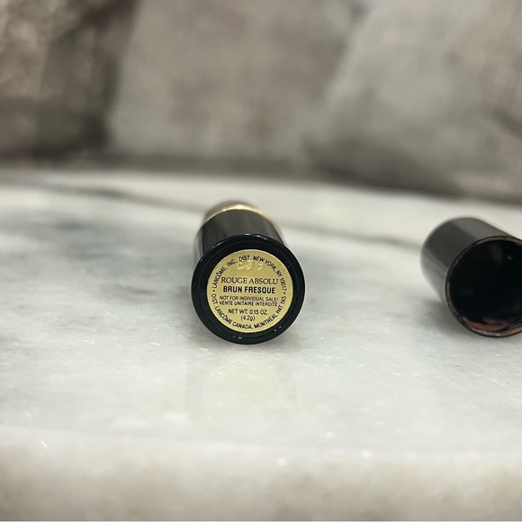 Lancôme Rich Brown Lipstick - Color Code Rouge Absolu BRUN FRESQUE - Picture 10 of 10